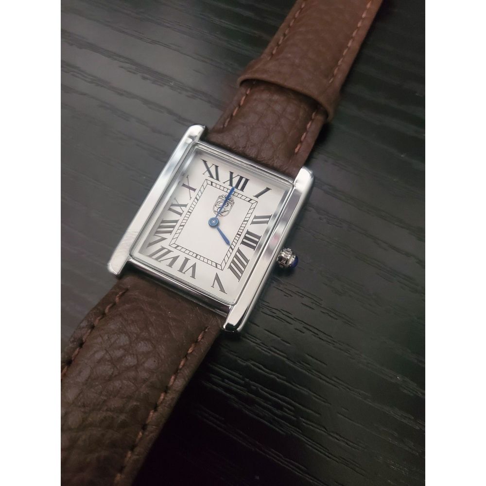 NEW Pierre Lucerne 1888 Must‎ Tank Style Swiss Inspired Classic Men's Watch